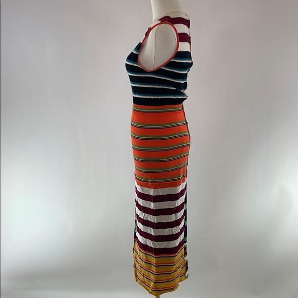 Marni Striped Midi Dress, 40 - Picture 9 of 11